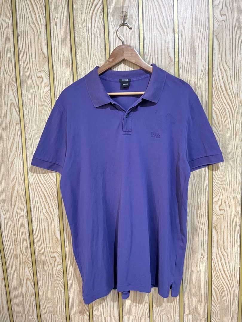 Hugo Boss Polo Shirt (Category: Tshirts & Polo Shirts ) located in Bacolod City. Submitted by jem111111 (Listing ID 1470254124, Image 1). Description: EXCELLENT CONDITION NO MAJOR ISSUE COMPLETE TAGS ORIGINAL/AUTHENTIC SIZE XL ON TAG DIMES 22x29 31 BACK.