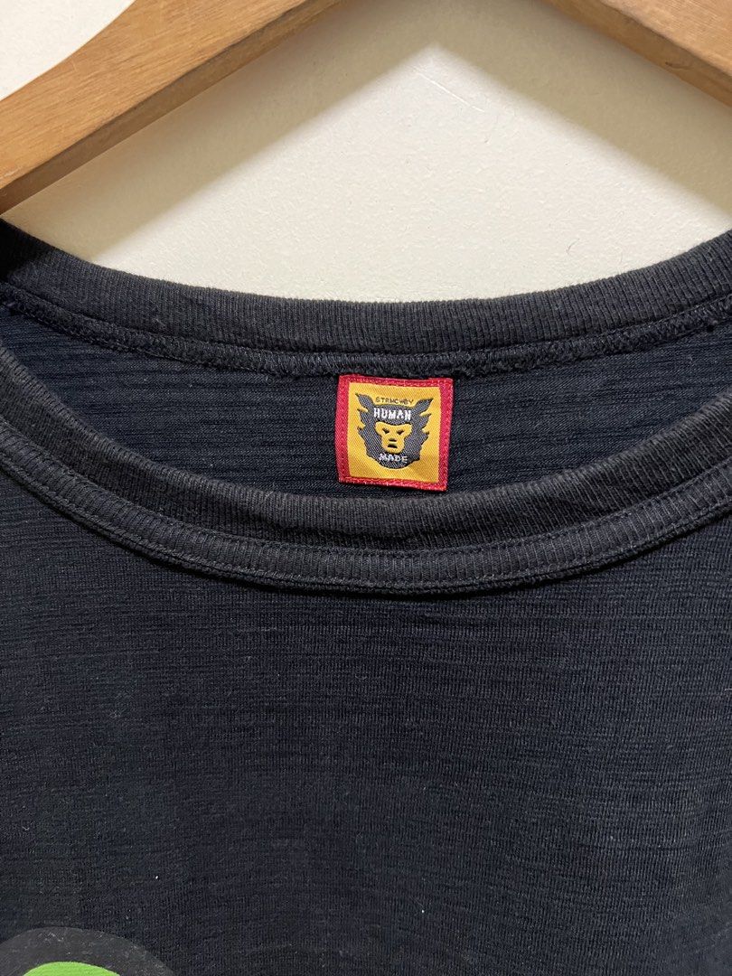 Human Made Dry Alls Black Shirt (Category: Formal Shirts) located in Manila. Submitted by thriftpoint99 (Listing ID 1470246260, Image 2). Description: 25x30.5 Issue crack print Good condition.