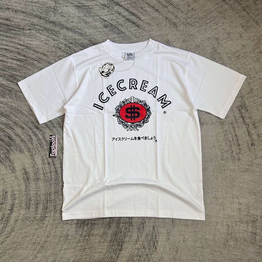 ICECREAM DOLLAR SIGN (Category: Tshirts & Polo Shirts ) located in Quezon City. Submitted by mr.joaquin999 (Listing ID 1470194826, Image 1). Description: BRANDNEW COMPLETE TAGS WITH HANGTAG SIZE: LARGE WIDTH: 22 LENGTH: 28 699 + sf.