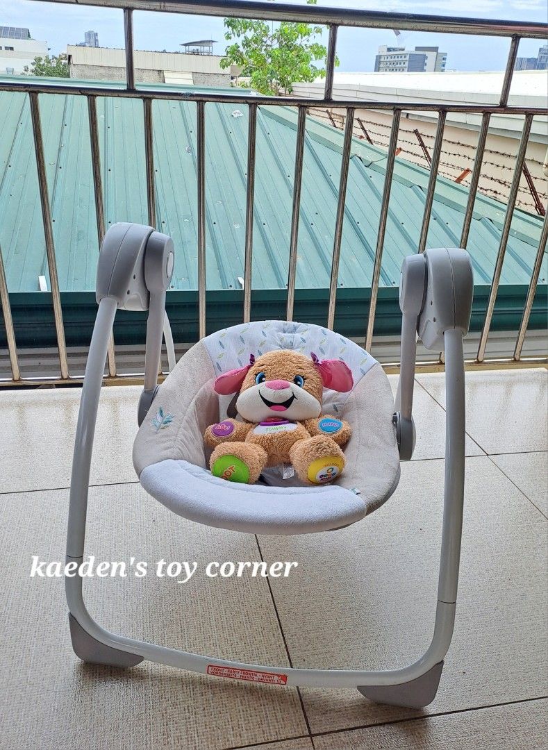 Ingenuity Comfort 2 go Portable Swing (Category: Infant Playtime) located in Cebu City. Submitted by kaedenscebu (Listing ID 1470315706, Image 1). Description: Ingenuity Comfort 2 go Portable Swing ▪︎Age suitable : Newborn upto 9mon ▪︎5points safety harness ▪︎Features : 6 automatic swing speed ▪︎Built in melodiew & sounds ▪︎Adjustable volume ▪︎Easy to fold & unfold ▪︎Lightweight easy to carry ▪︎WhisperQuiet motor ▪︎Battery included ▪︎Srp 8k Prelo