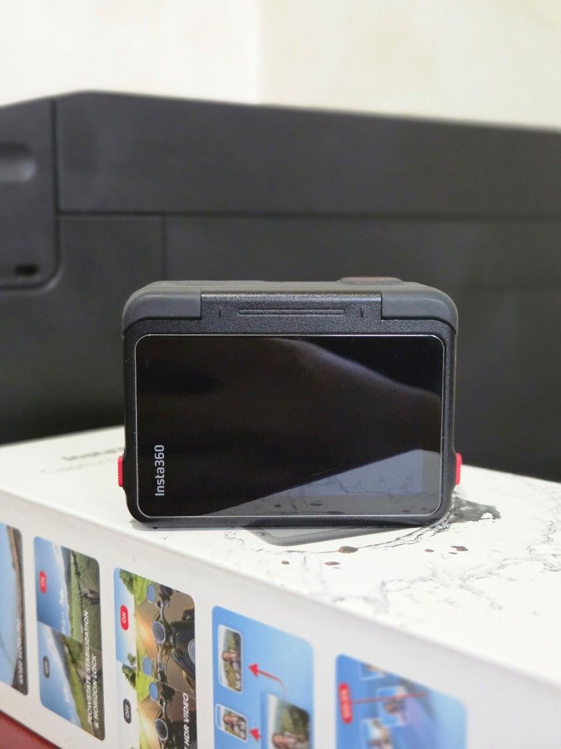 Insta360 Ace (Category: Video Cameras) located in Manila. Submitted by rijeltayag (Listing ID 1470193664, Image 2). Description: Insta360 Ace 📷 Price: 10,000 Reason for selling: Upgrade Condition: - Good as new - With little to no scratches and no dents Inclusions: • Box and Manual • Case • 2 Extra Insta360 Ace Batteries • aMagsin Charging Case • Telesin Mini Tripod • Tempered Glass Installed on the Unit Mode of Payment (Payment First): • Gcash 