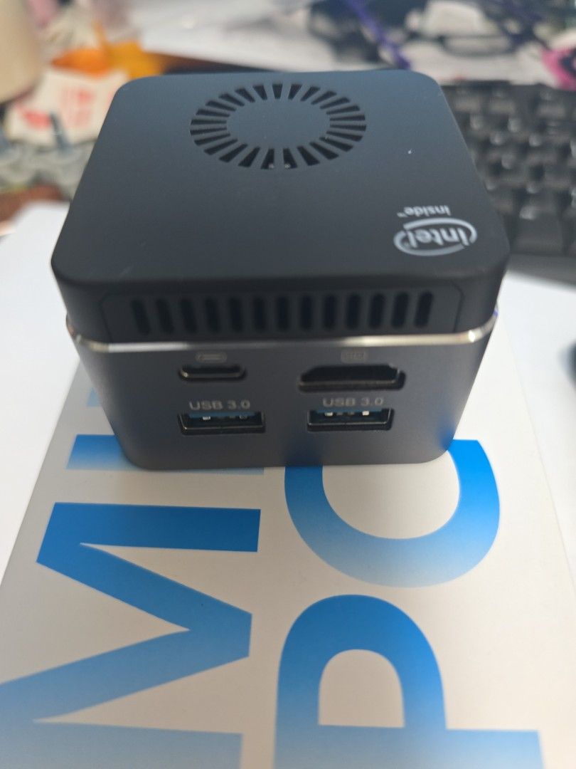 Computer Box Ports Intel M1T Mini PC with Box, Computers & Tech, Desktops on Carousell
