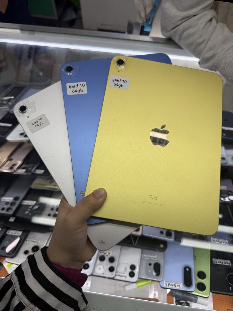 Ipad 10thgen 64gb Wifi Only No issue All working (Category: iPad) located in San Juan City. Submitted by javedsgadgetshop (Listing ID 1470345035, Image 1). Description: INSTALLMENT OPTIONS : SPAY LATER / GGIVES / CREDIT CARD / SKYRO / HOMECREDIT (BRANDNEW) WE BUY AND SELL SO PWEDE MAGBINTA OR SWAP ! Quick Specs : 💵 Ipad 10thgen •64gb •NTC Variant •Good batt health •Wifi Only •95% Smoothness •No hidden issue | No Repaired •100% Authentic | Not Re