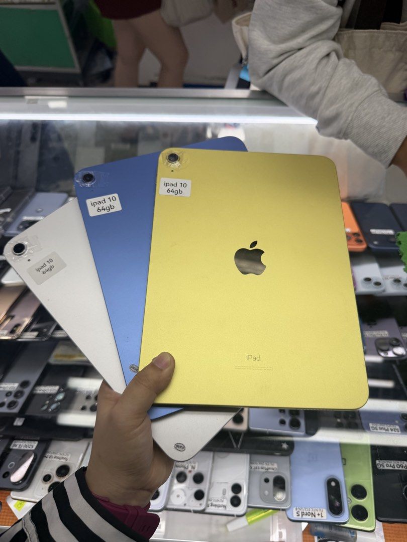Ipad 10thgen 64gb Wifi Only No issue All working (Category: iPad) located in San Juan City. Submitted by javedsgadgetshop (Listing ID 1470345035, Image 3). Description: INSTALLMENT OPTIONS : SPAY LATER / GGIVES / CREDIT CARD / SKYRO / HOMECREDIT (BRANDNEW) WE BUY AND SELL SO PWEDE MAGBINTA OR SWAP ! Quick Specs : 💵 Ipad 10thgen •64gb •NTC Variant •Good batt health •Wifi Only •95% Smoothness •No hidden issue | No Repaired •100% Authentic | Not Re