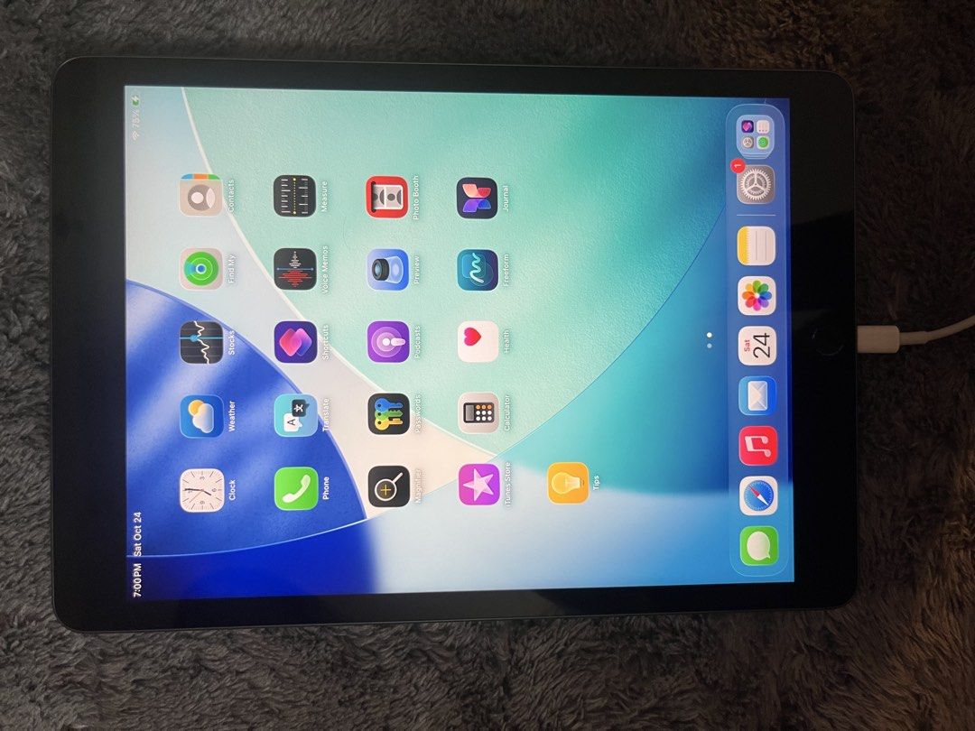 iPad 9th Gen 256GB (Category: iPad) located in Pasig City. Submitted by thecollective_ (Listing ID 1470157311, Image 1). Description: Barely used In like new condition No scratches Can do meetup in Ayala /BGC.
