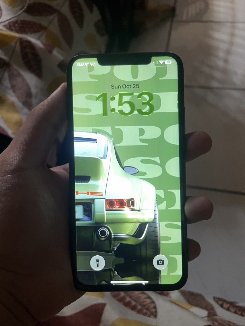 iPhone 11 Pro Max 256GB Midnight Green (Category: iPhone 11 Series) located in San Juan City. Submitted by miloca19 (Listing ID 1470197865, Image 1). Description: Specifications & Condition: • 📱 Model: iPhone 11 Pro Max • 💾 Storage: 256GB • 💚 Color: Midnight Green • 🇺🇸 US Variant • ⚠️ Face ID: Not working • 🔧 LCD and battery have been replaced • 📸 2x camera issue — nagwawhite kapag sa malayo ang subject Reason for Selling (RFS): Need funds