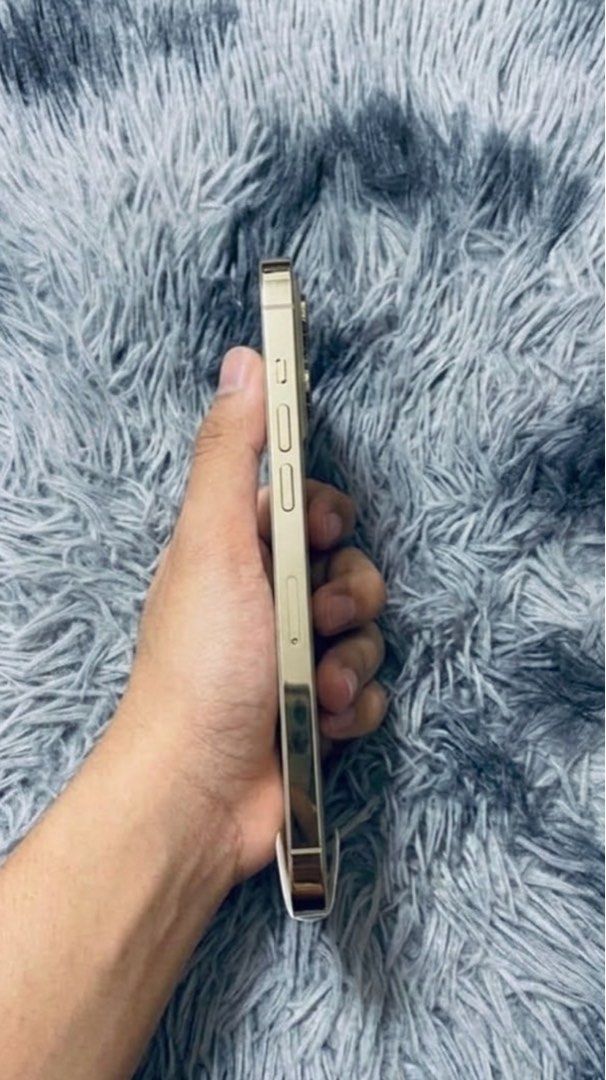 iPhone 12 Pro Max (Category: iPhone 12 Series) located in Manila. Submitted by items_by_sam (Listing ID 1470284871, Image 3). Description: 📱 iPhone 12 Pro Max DETAILS: ✅ Model: iPhone 12 Pro Max ✅ Storage: 256GB ✅ Color: GOLD ✅ iOS Version: 26.6 ✅ True Tone ✅ Battery Health: 100% ✅ No Sim Restriction/openline/any sim pwede ✅ Ready to use 🛠️ Parts & Service History •Battery : Used •Camera: Genuine • Face ID : issue ISSUE : 🚫 NO FACE ID,case mar