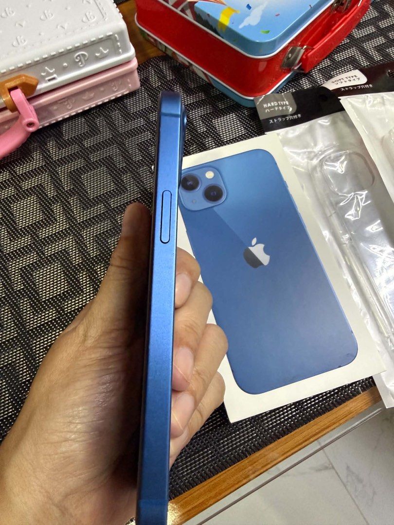 Iphone 13 256GB (Category: iPhone 13 Series) located in Paranaque City. Submitted by engrmike (Listing ID 1470286411, Image 1). Description: For sale Iphone 13 256GB complete with box no charger No repair history with 77% battery health Not being used anymore.