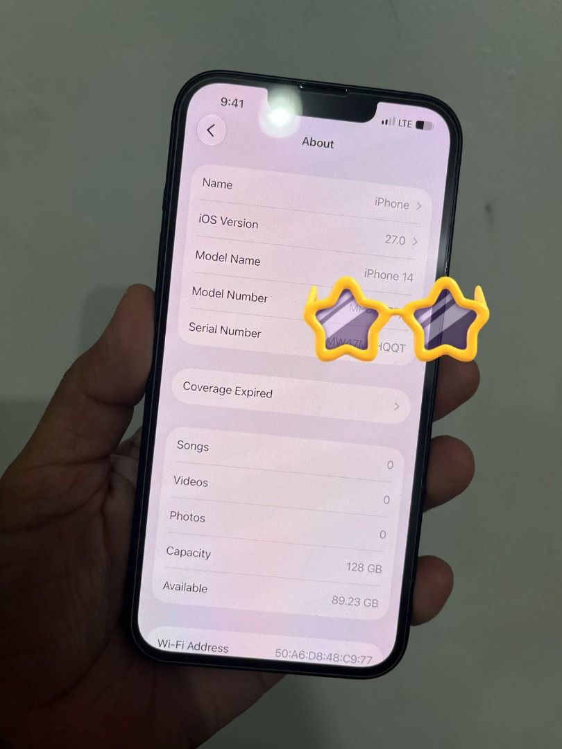 iphone 14 128gb (Category: iPhone 14 Series) located in Muntinlupa City. Submitted by youngstone.48f306 (Listing ID 1470347763, Image 1). Description: - Model: iPhone 14 - Storage Capacity: 128GB - Color: Black - Battery Health: 95% - Condition: Excellent, well-maintained, and fully functional - Features: Dual camera system, bright display, smooth iOS performance - IOS 27 -Factory unlocked issue: No reset No update .
