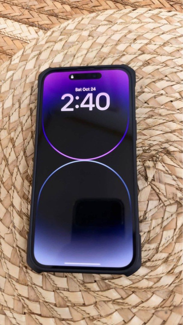 iPhone 14 Pro Max 256GB (w/ box) (Category: iPhone 14 Series) located in Caloocan City. Submitted by iamkyleacia (Listing ID 1470270311, Image 1). Description: iPhone 14 Pro Max 256GB Deep Purple (With Box) Price: P28k ONLY (Non-Negotiable) • 256GB / Deep Purple • 77% Battery Health (Original) • 100% Smooth functionally (Face ID, True Tone, All cameras working) • Complete with original box • Factory Unlocked / Clean iCloud Loc: Brgy 166 North Cal