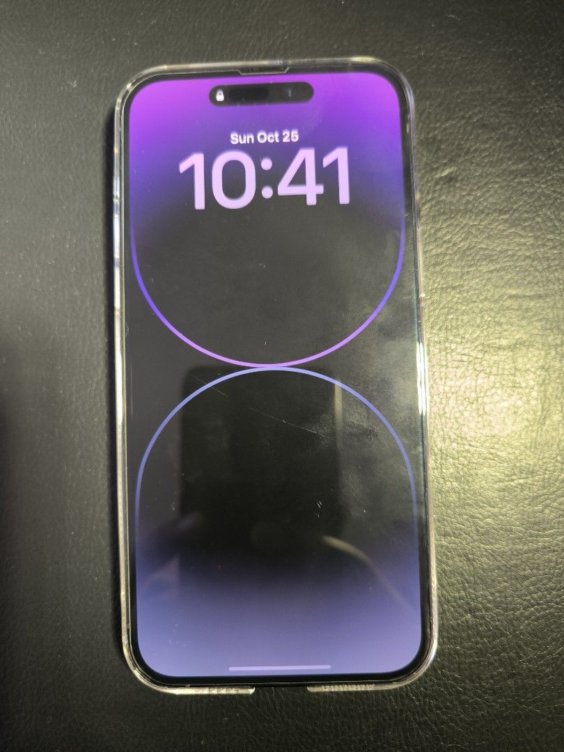 Iphone 14 ProMax 128gn (Category: iPhone 14 Series) located in Paranaque City. Submitted by b0ss_ian (Listing ID 1470186766, Image 1). Description: - Model: iPhone 14 Pro Max - Capacity: 128GB - Color: Deep Purple - Carrier Lock: Globe - Inclusion: Clear MagSafe case - Condition: Good physical condition; battery shows service status - Free case worth 1.6k - Free Powerbank - Complete Acce - No Dents, No Scratches - Meetup locations: Alabang Town C