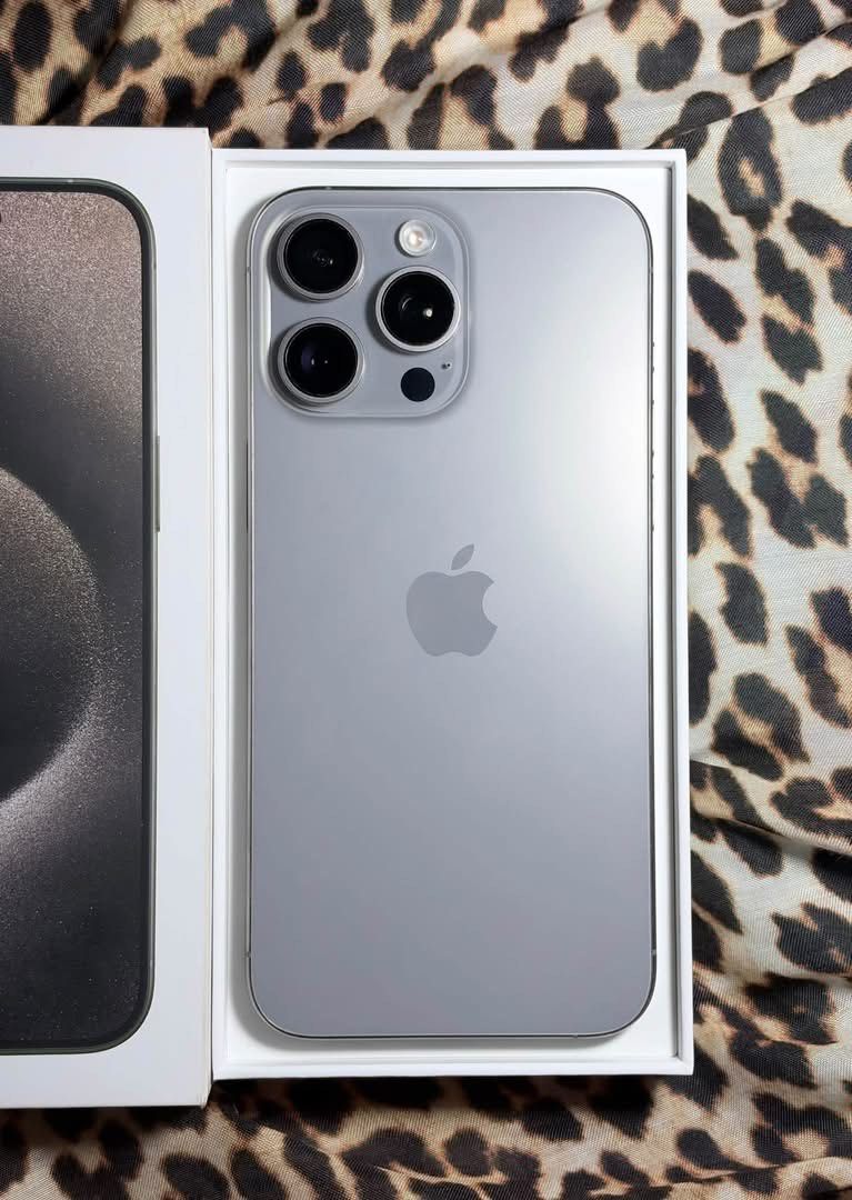 IPHONE 15 PRO MAX 512gb NATURAL TITANIUM (Category: iPhone 15 Series) located in Aloran. Submitted by kkiyumi (Listing ID 1470347242, Image 1). Description: • No sim restrictions (ANY SIM/FU) • Good condition • Complete inclusions • All working/Smooth Performance • No history of repair/NO ISSUE • Battery health 81% • FREE PRIVACY TEMPERED GLASS, PHONE CASE, AND ORIGINAL APPLE WIRE AND ADAPTER LOC: CDO CITY SHIPPING NATIONWIDE.