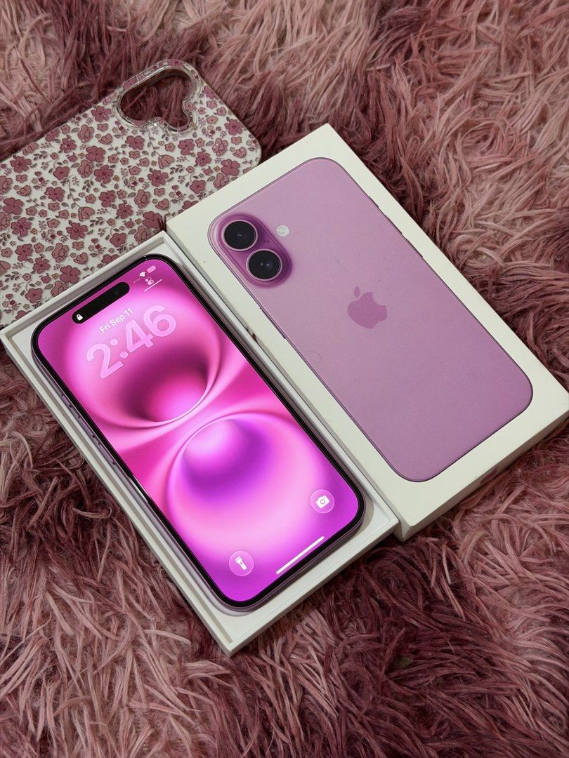 iPhone 16 Pink 128GB (Category: iPhone 16 Series) located in Manila. Submitted by john.stefano (Listing ID 1470341788, Image 3). Description: FOR SALE / SWAP iPhone 16 Pink | 128GB Apple Warranty until March 2027 100% Battery Health Z/PA Local Variant / NTC Approved🇵🇭 No history of repair / All orig parts Openline / No sim restriction LBC po sa malayo, (Video Call first) Meet up places📍 Metro Manila Cavite / Laguna Bulacan or Outside Metro Man