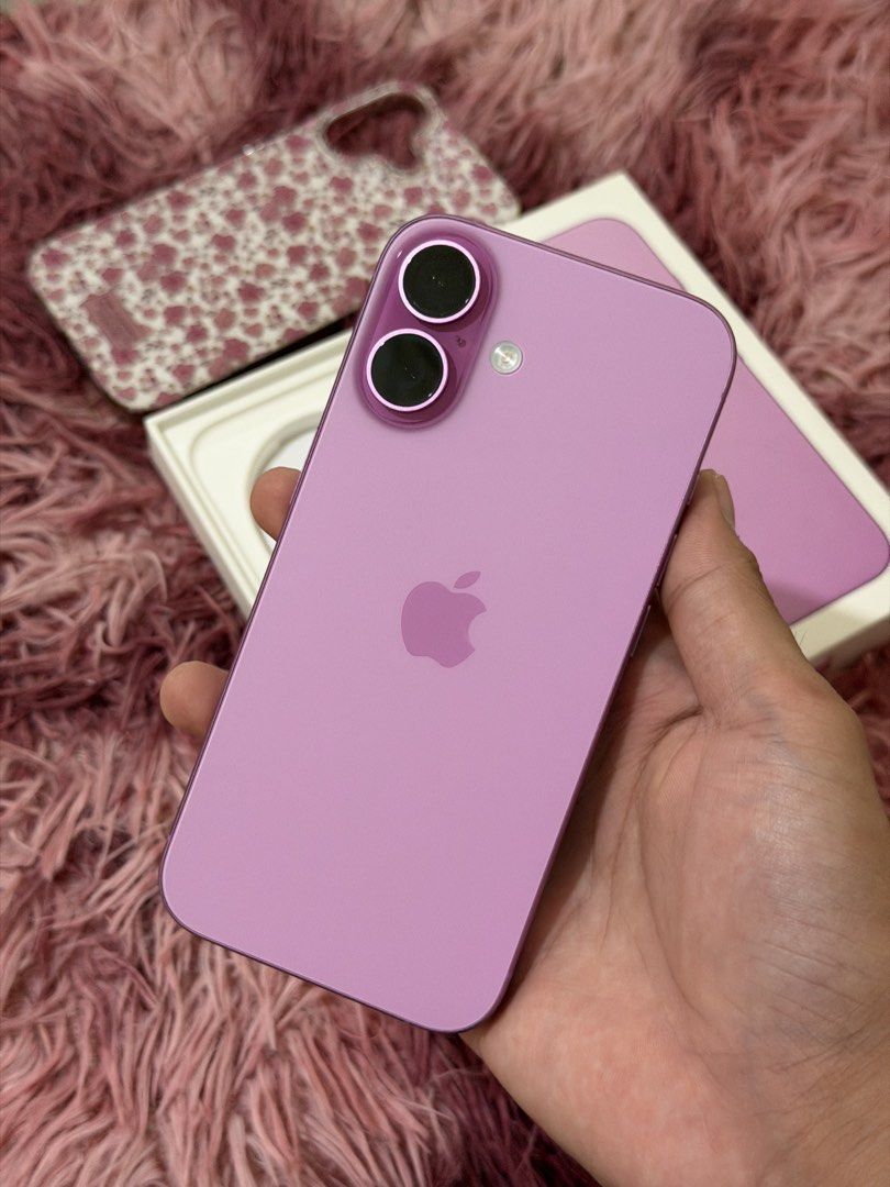 iPhone 16 Pink 128GB (Category: iPhone 16 Series) located in Manila. Submitted by john.stefano (Listing ID 1470341788, Image 1). Description: FOR SALE / SWAP iPhone 16 Pink | 128GB Apple Warranty until March 2027 100% Battery Health Z/PA Local Variant / NTC Approved🇵🇭 No history of repair / All orig parts Openline / No sim restriction LBC po sa malayo, (Video Call first) Meet up places📍 Metro Manila Cavite / Laguna Bulacan or Outside Metro Man