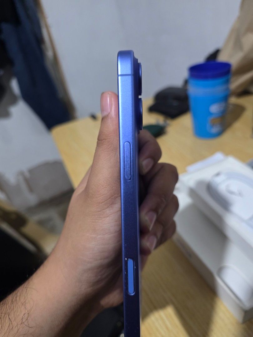 Iphone 16 Plus - Ultramarine (Category: iPhone 16 Series) located in Manila. Submitted by ganers24 (Listing ID 1470297665, Image 2). Description: 128gb Storage Price is negotiable.