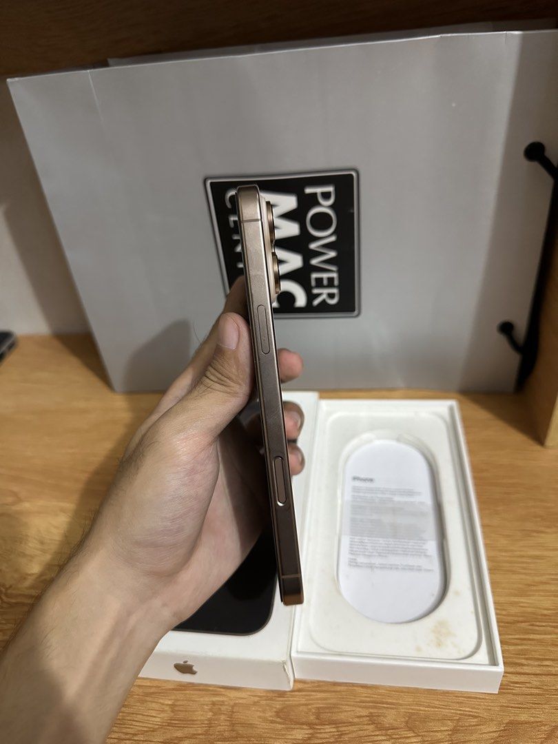 Iphone 16 Pro Max 256gb (Category: iPhone 16 Series) located in Tanza. Submitted by skycxed (Listing ID 1470262630, Image 3). Description: Iphone 16 Pro Max 256gb | ₱43,000 Details: • local variant • 656+ cycle count • 94bh • november 2024 purchased • ntc approved • no sim restrictions • no internal issue • no history of repair • casemarks Inclusion: • original box • original cord • powermac paperbag • case Unli check and reset upon meet-up. Add 