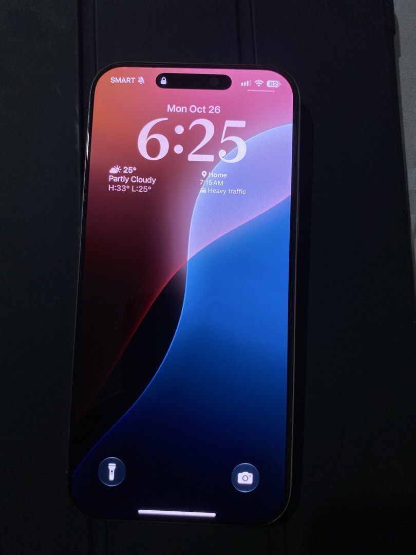 Iphone 16 Pro Max 256GB (Smart locked) (Category: iPhone 16 Series) located in Cainta. Submitted by lilpril (Listing ID 1470345403, Image 2). Description: - Brand/Model: Apple iPhone 16 Pro Max - Storage: 256GB - Battery: 89% - Color: Desert Titanium - Carrier Lock: Smart Locked - Condition: Excellent / Pristine (as shown in photos) - Meetup Location: SM Center Angono.