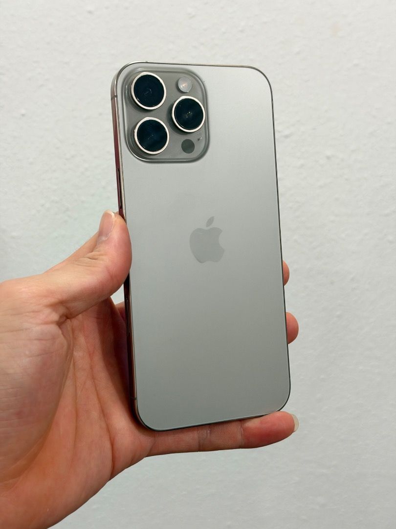 iPhone 16 Pro Max Natural Titanium 256GB, Mobile Phones & Gadgets ...