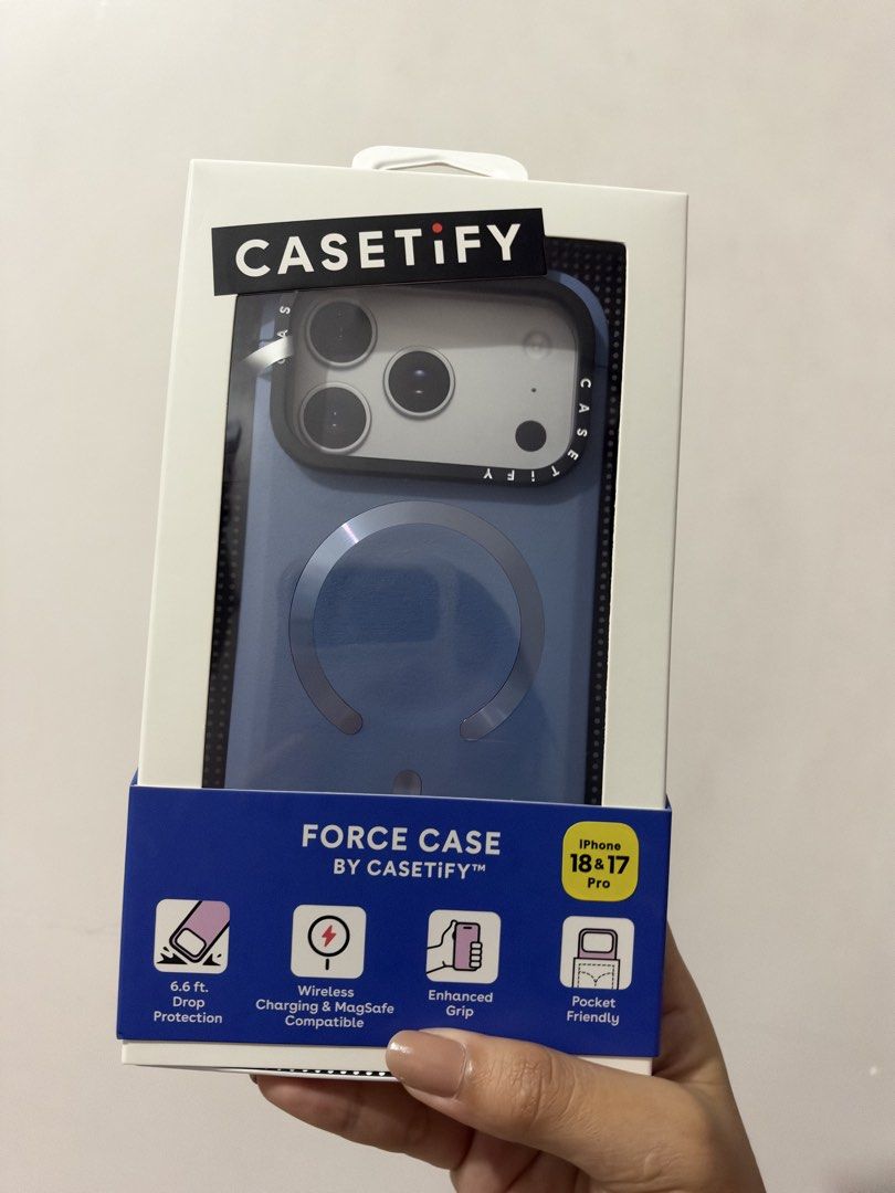 IPHONE 17/18 PRO CASE (Category: Cases & Sleeves) located in Dagupan City. Submitted by astherielle__ (Listing ID 1470317840, Image 2). Description: FOR SALE!!! Iphone 17/18 Pro Original Casetify Case Bought 10/25/26 in PowerMac RFS: Mali nabili instead na Pro Max, Pro lang 🥲🥲🥲 .