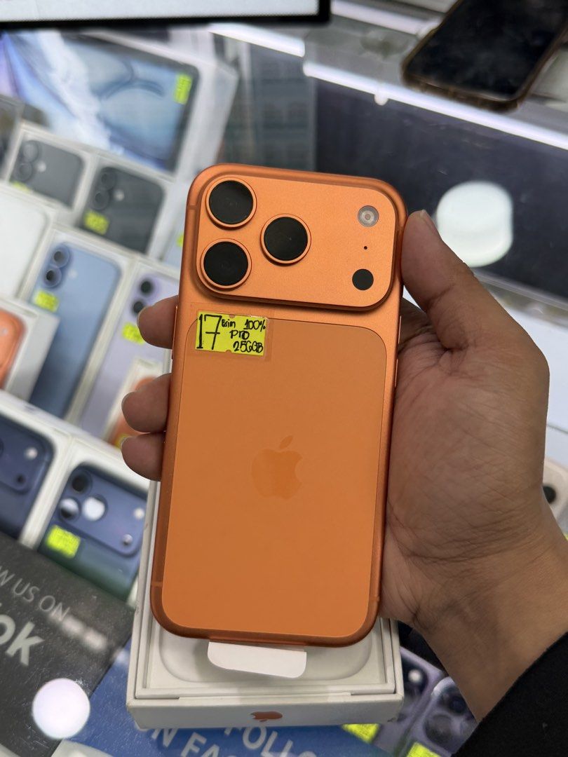 iPhone 17 Pro 256GB ESIM WITH BOX (Category: iPhone 17 Series) located in Manila. Submitted by ram-gadget-shop (Listing ID 1470167051, Image 2). Description: 📍 GREENHILLS SHOPPING CENTER 🔥 RUSH RUSH RUSH SALE! 🔥 📱 iPHONES & ANDROID PHONES FOR SALE & SWAPPING! ✨ ✅ Smooth & Fast Performance ✅ Slightly Used / Well-Maintained Units ✅ Reset to Factory Settings ✅ No Hidden Issues ✅ Free Unit Checking ✅ With Warranty 🎁 FREEBIES INCLUDED: ✅ Phone Ca