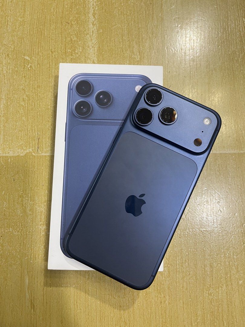 IPHONE 17 PRO MAX 256 GB GLOBE LOCKED (Category: iPhone 17 Series) located in Manila. Submitted by wisefish-cc90 (Listing ID 1470296782, Image 1). Description: IPHONE 17PRO MAX 256 GB DEEP BLUE 98 Battery health Almost 1 year na sa’kin alagang alaga to, makinis. 239 cycle count INCLUSIONS: • Unit •cord •box (May scratches yung box) No hidden issue sa box lang nag kascratch. GLOBE LOCKED! Naka esim siya Reset and test all you want PM LANG PO! San 