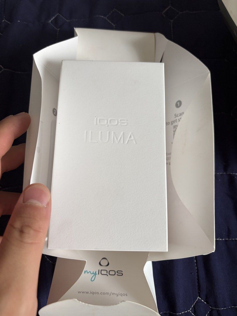 IQOS ILUMA Smartcore Induction System (Category: Health Monitors & Weighing Scales) located in Quezon City. Submitted by vjas11111 (Listing ID 1470168750, Image 3). Description: Device: IQOS ILUMA RED w box, case and charger x 1 - 1.5k IQOS ILUMA ONE PEBBLE GRAY w box no charger x1 - 700 Accessories: IQOS ring set - 250 Negotiable if take all.