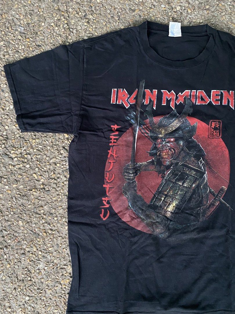 Iron Maiden “Senjutsu” Shirt (Category: Tshirts & Polo Shirts ) located in Caloocan City. Submitted by webspot (Listing ID 1470224667, Image 2). Description: Iron Maiden “Senjutsu” Shirt Size - L Width - 22 Length - 29.