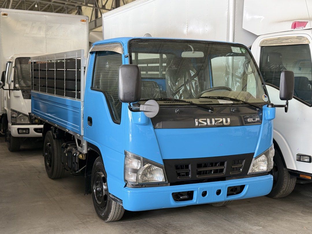 Isuzu Elf Highside 10ft 4Wheeler (Category: Heavy Vehicles) located in Bulacan. Submitted by arvin_custodio (Listing ID 1470267095, Image 2). Description: Isuzu Elf Highside 10ft 4Wheeler 4HL1 engine Japan surplus Complete docs Ready to pullout Call: 09190969833.