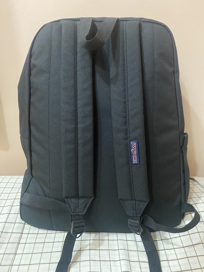 Jansport Superbreak Plus Monochrome Black Backpack 26L (Category: Backpacks) located in Taguig. Submitted by drixdimaculangan (Listing ID 1470255541, Image 2). Description: only used few times, no issue in good condition with original tags 📍Taguig, Manila via ship or meetup.