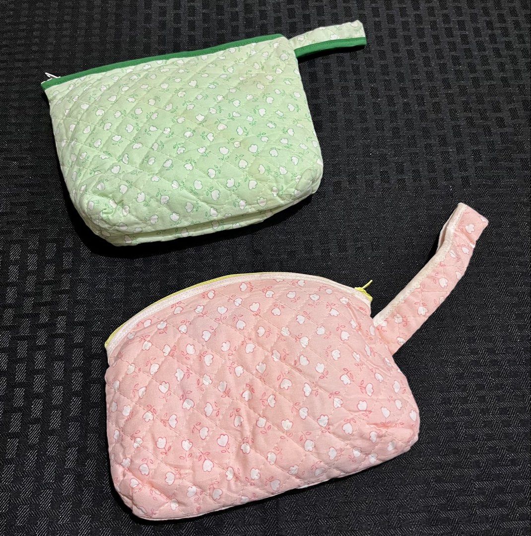 JAPAN BUNDLE — 2 Pieces Quilted Pouches with Cute Prints (Category: Purses & Pouches) located in Mangaldan. Submitted by janzyvi (Listing ID 1470222364, Image 2). Description: .