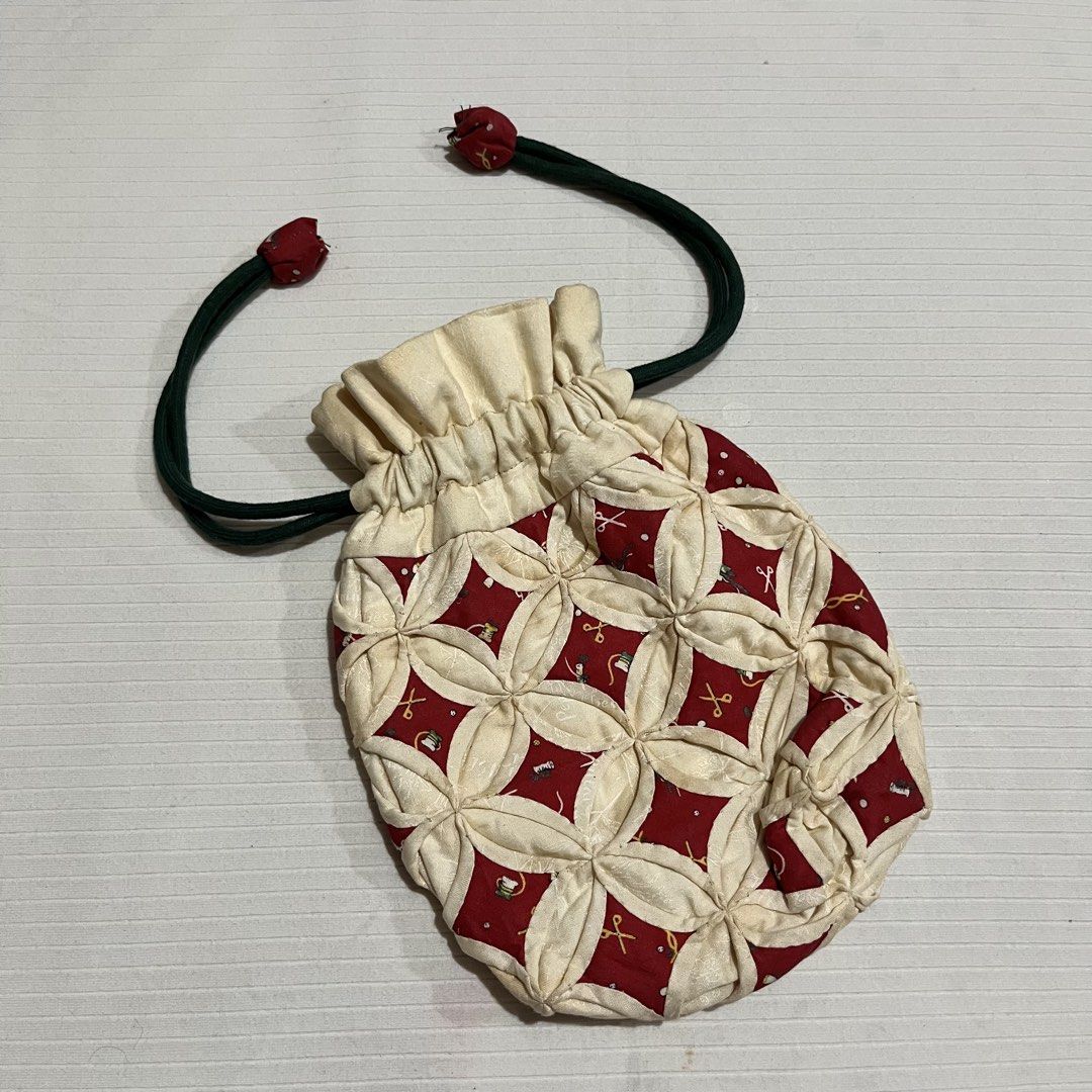 JAPAN BUNDLE — Unique Japanese Kinchaku Drawstring Pouches (Category: Purses & Pouches) located in Mangaldan. Submitted by janzyvi (Listing ID 1470230883, Image 3). Description: .