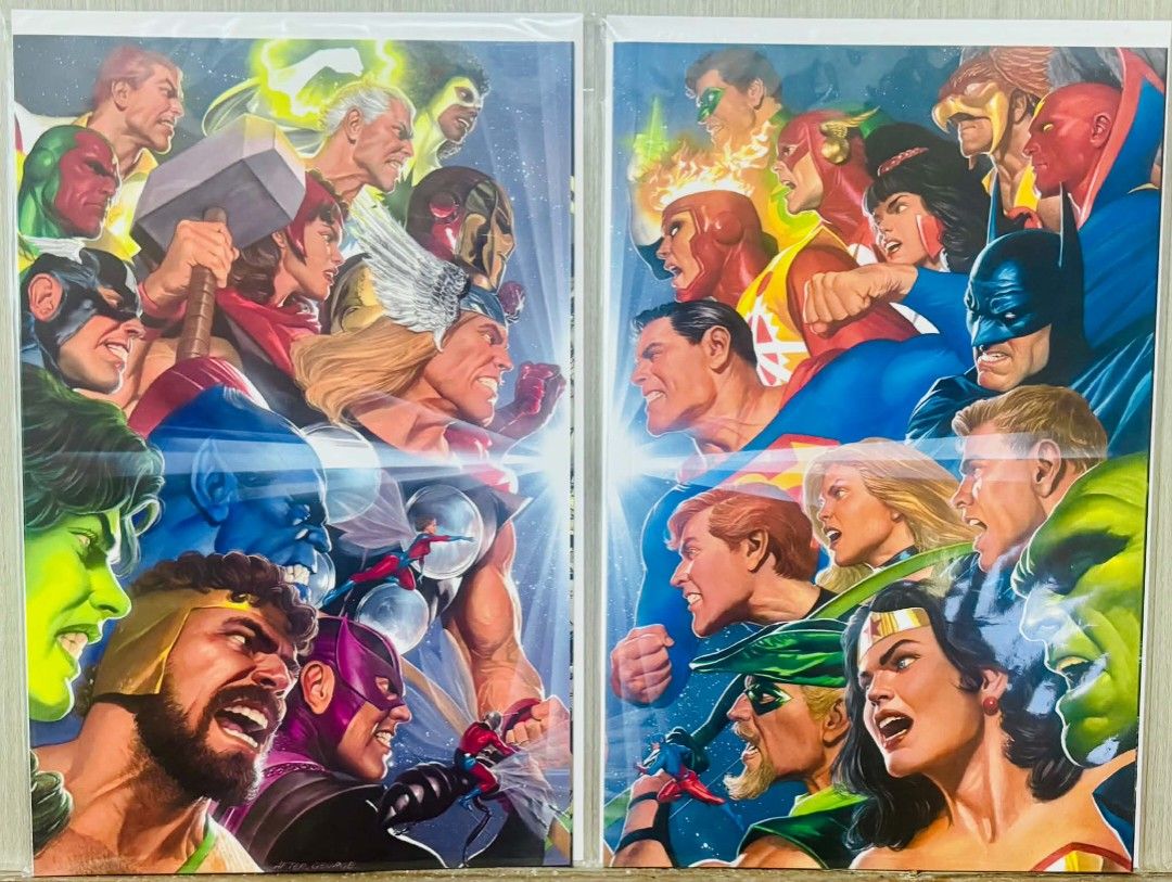 JLA/Avengers Set (Category: Comics & Manga) located in Manila. Submitted by komikskid92 (Listing ID 1470348978, Image 1). Description: JLA/Avengers Set Facsimile Edition JLA/Avengers Set Issue 1 JLA/Avengers Issue 3 and 4 Connecting Covers CONNECTING COVERS by ALEX ROSS Items are VF+ to NM Condition Mandaluyong location.