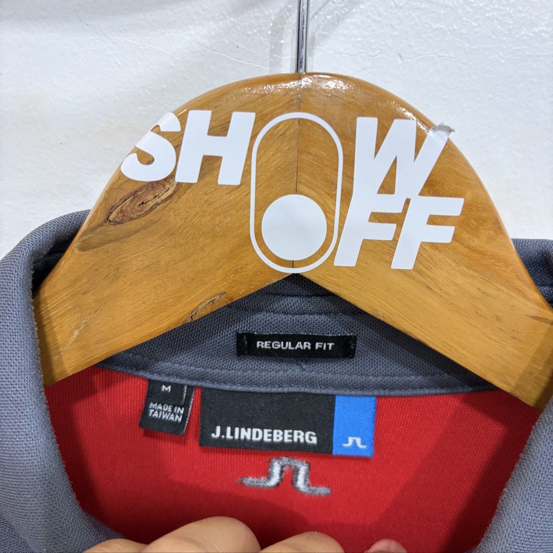 j.lindeberg (Category: Tshirts & Polo Shirts ) located in Santa Rosa. Submitted by gardenofthrifts (Listing ID 1470148464, Image 3). Description: Shirt ₱2480 Medium / Large Width: 22 Length: 28 10/10 Condition Comment “Mine” below to purchase..