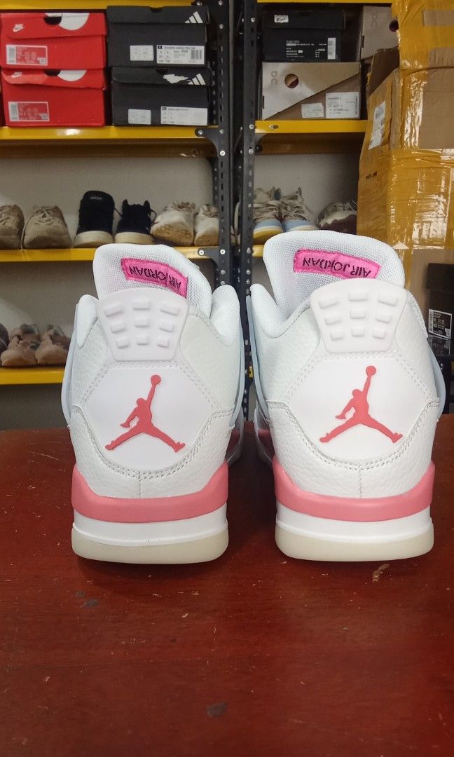 Jordan IV Shoes (womens) (Category: Sneakers) located in Cainta. Submitted by wichaelthriftstall (Listing ID 1470318867, Image 3). Description: size 6.5 euro 39 24.5cm location Cainta Rizal (Sto.Domingo) payment first before equipped rules. for meet up only dito lang po: Uncle John's Riverside Ortigas Extension near SM East Ortigas. mode of payment - gcash,maya, maribank,gotyme and more. mode of shipping - j&t,lalamove,joyride,grab,angkas padala,