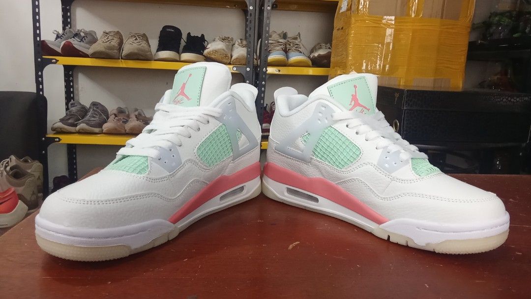 Jordan IV Shoes (womens) (Category: Sneakers) located in Cainta. Submitted by wichaelthriftstall (Listing ID 1470318867, Image 2). Description: size 6.5 euro 39 24.5cm location Cainta Rizal (Sto.Domingo) payment first before equipped rules. for meet up only dito lang po: Uncle John's Riverside Ortigas Extension near SM East Ortigas. mode of payment - gcash,maya, maribank,gotyme and more. mode of shipping - j&t,lalamove,joyride,grab,angkas padala,