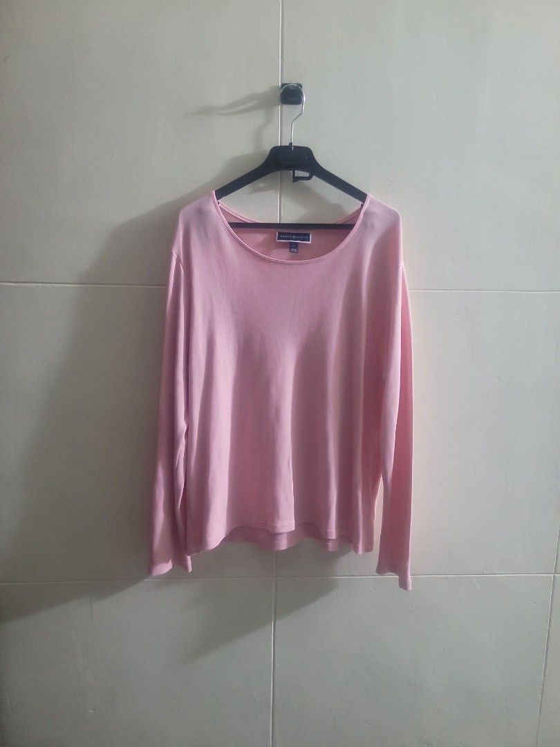 Karen Scott Pink Soft Longsleeves (Category: Longsleeves) located in Los Banos. Submitted by lopecruz (Listing ID 1470265200, Image 1). Description: 22"armpit laid flat 25"length L-XL like new.