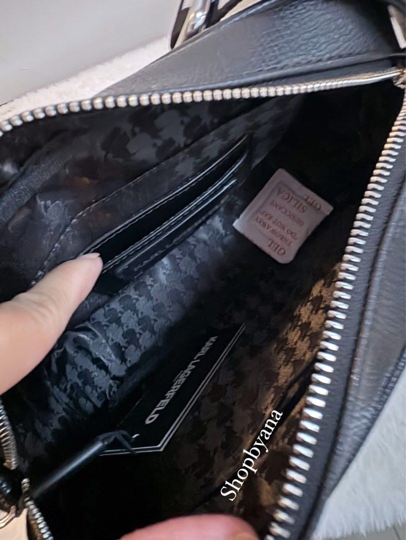 Karl Lagerfeld camera bag (Category: Cross-body Bags) located in Quezon City. Submitted by shopbyana2013 (Listing ID 1470349013, Image 3). Description: .