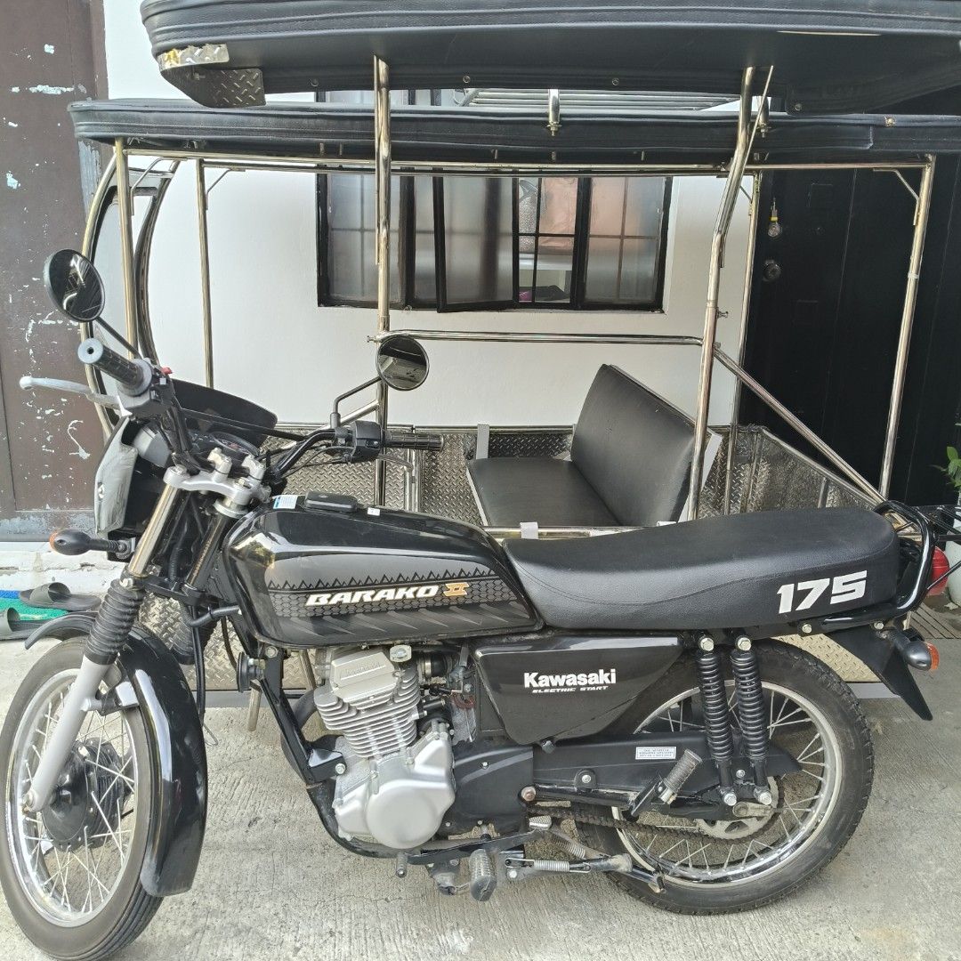 Kawasaki Barako 2 super bago (Category: Motorbikes for Sale) located in Mexico. Submitted by indaymurayta888 (Listing ID 1470261941, Image 3). Description: Like New 11months old Pure Stainless Kulung ,kulung pwedi sa Business. RFS hindi na ginagamit for pick up lang Mexico Pampanga 1st owner (with legal Documents) call 09649977820.