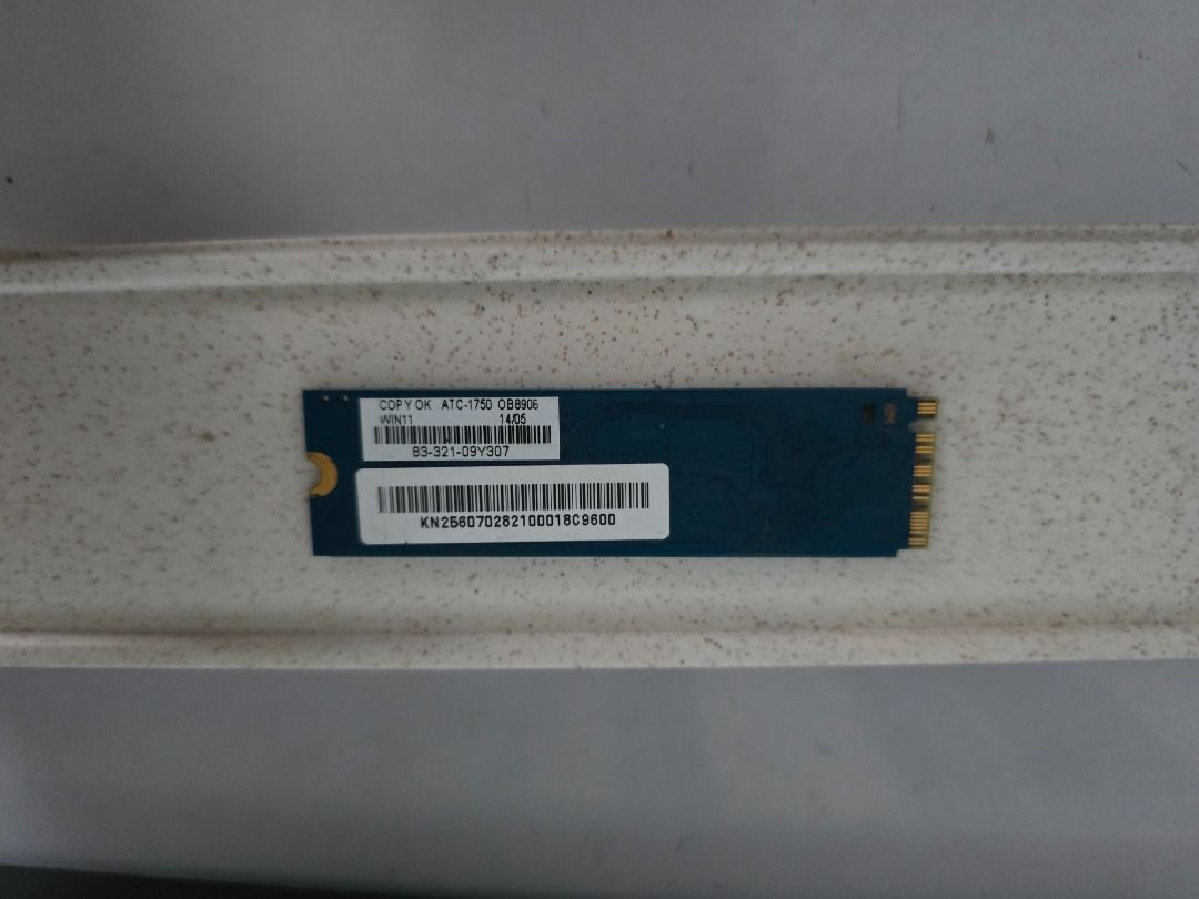 Kingston OS20001 NVMe SSD 256GB (Category: Hard Disks & Thumbdrives) located in Quezon City. Submitted by jmndo (Listing ID 1470182413, Image 2). Description: Kingston OS20001 NVMe SSD 256GB Condition: Well used Performance: 100% Health: 93% Please refer to HD Sentinel and CrystalkDiskInfo screenshot for detailed information/condition of the drive. No box but will be packaged securely for your peace of mind. Price is slightly negotiable.