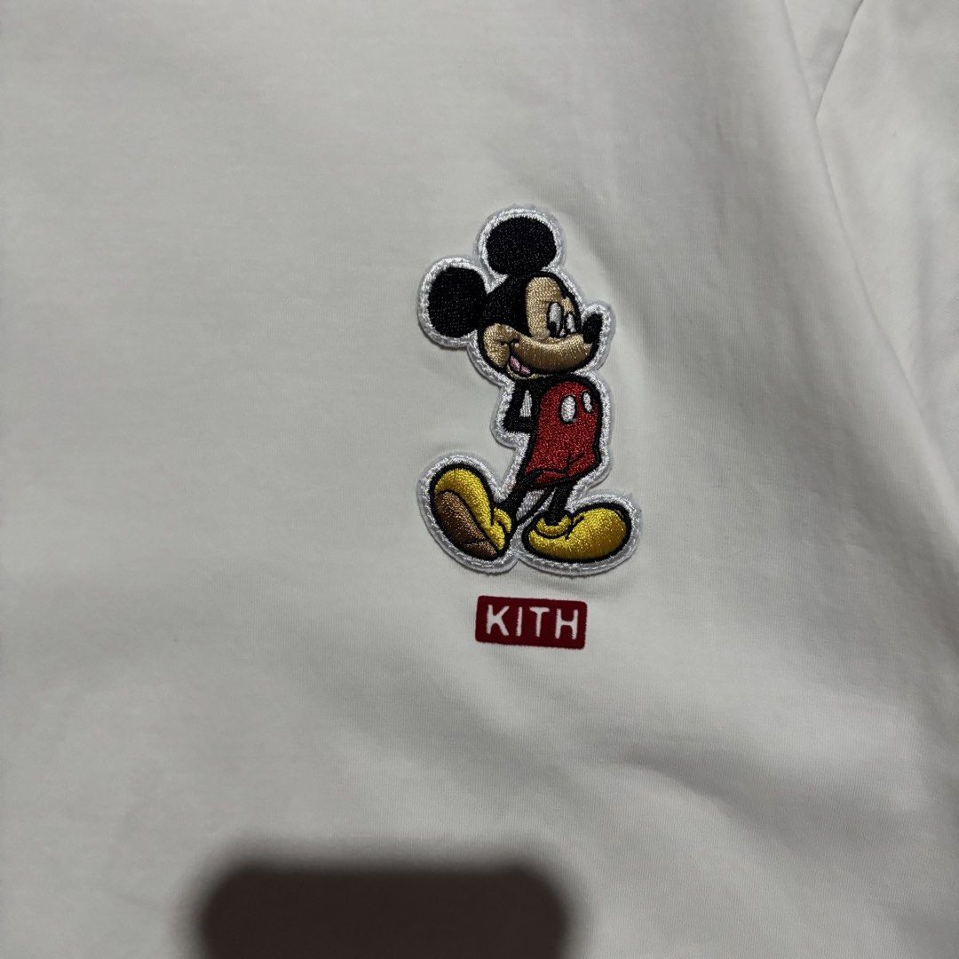 KITH x DISNEY WHITE SHIRT (Category: Tshirts & Polo Shirts ) located in Taytay. Submitted by dwinsapparel (Listing ID 1470255429, Image 2). Description: KITH x DISNEY WHITE SHIRT W-22 L- 27.5 EXCELLENT CONDITION NEED WASH CUT NECK TAG.