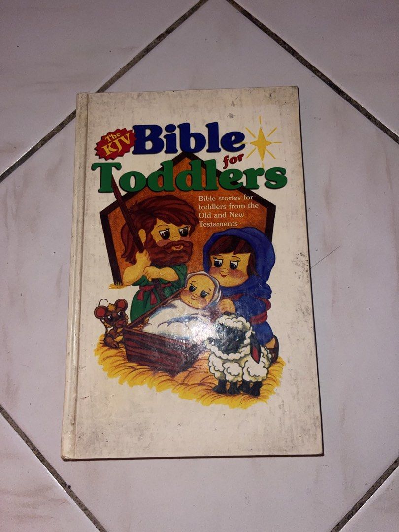 KJV Bible for Toddlers (Category: Religious Items) located in Manila. Submitted by radvelarde (Listing ID 1470217183, Image 1). Description: Hardcover The image shows the book The KJV Bible for Toddlers: Bible Stories for Toddlers from the Old and New Testaments by Randy Kryszewski..
