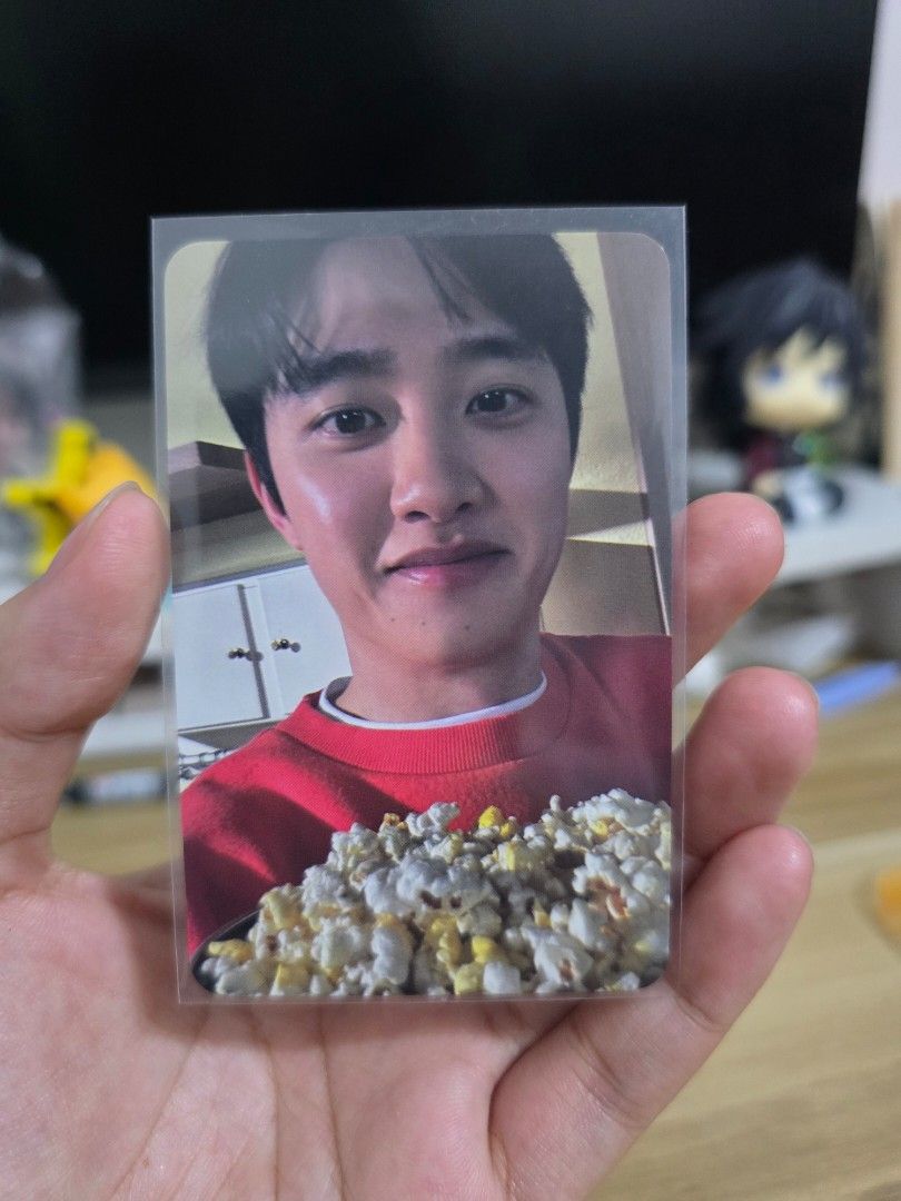 Kyungsoo popcorn pob (Category: K-Wave Merchandise) located in Candaba. Submitted by kyungsooaa (Listing ID 1470252333, Image 1). Description: — in mint condition — super rare even in bunjang and mercari — last price posted mop: bank transfer mod: j&t and lbc.