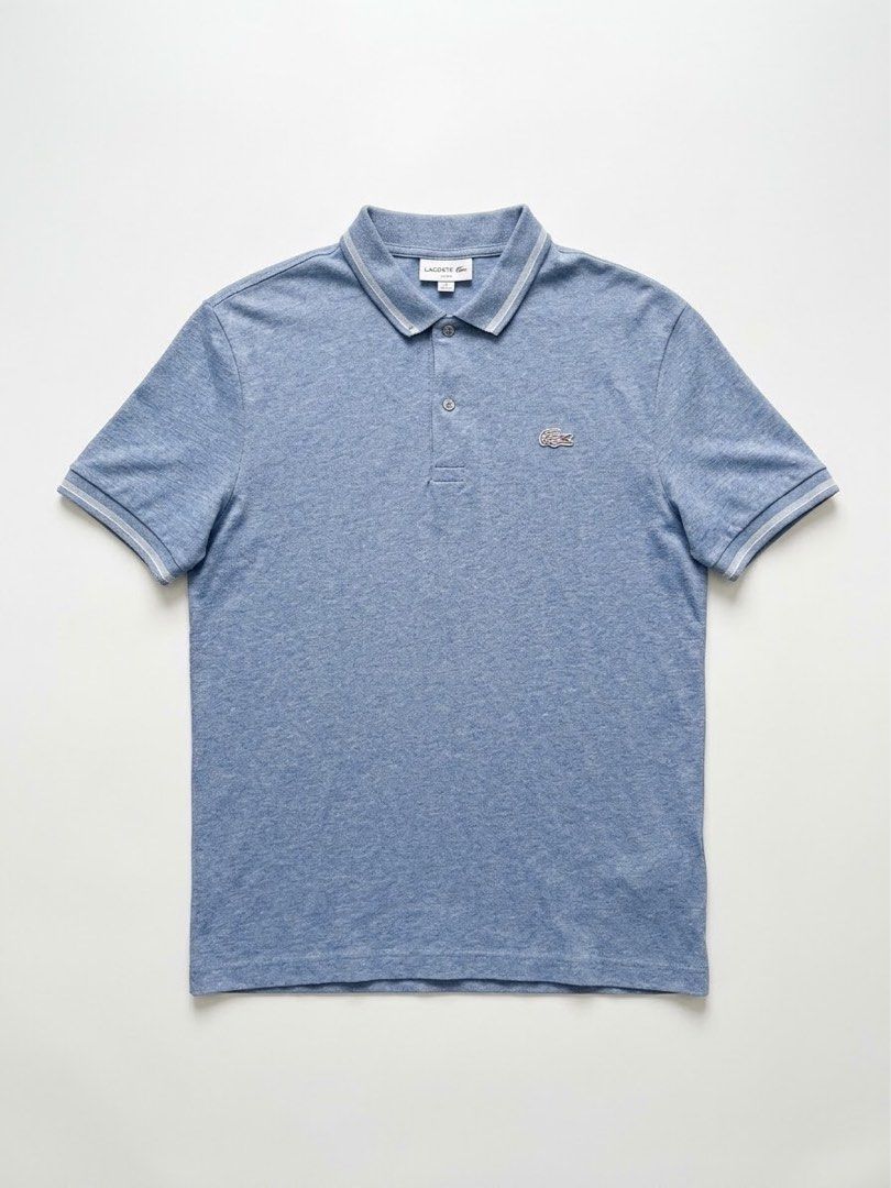 Lacoste | Two-Tone Polo Shirt (Category: Tshirts & Polo Shirts ) located in Caloocan City. Submitted by curatedgoods.ph (Listing ID 1470292877, Image 1). Description: ISSUE: REPATCHED.