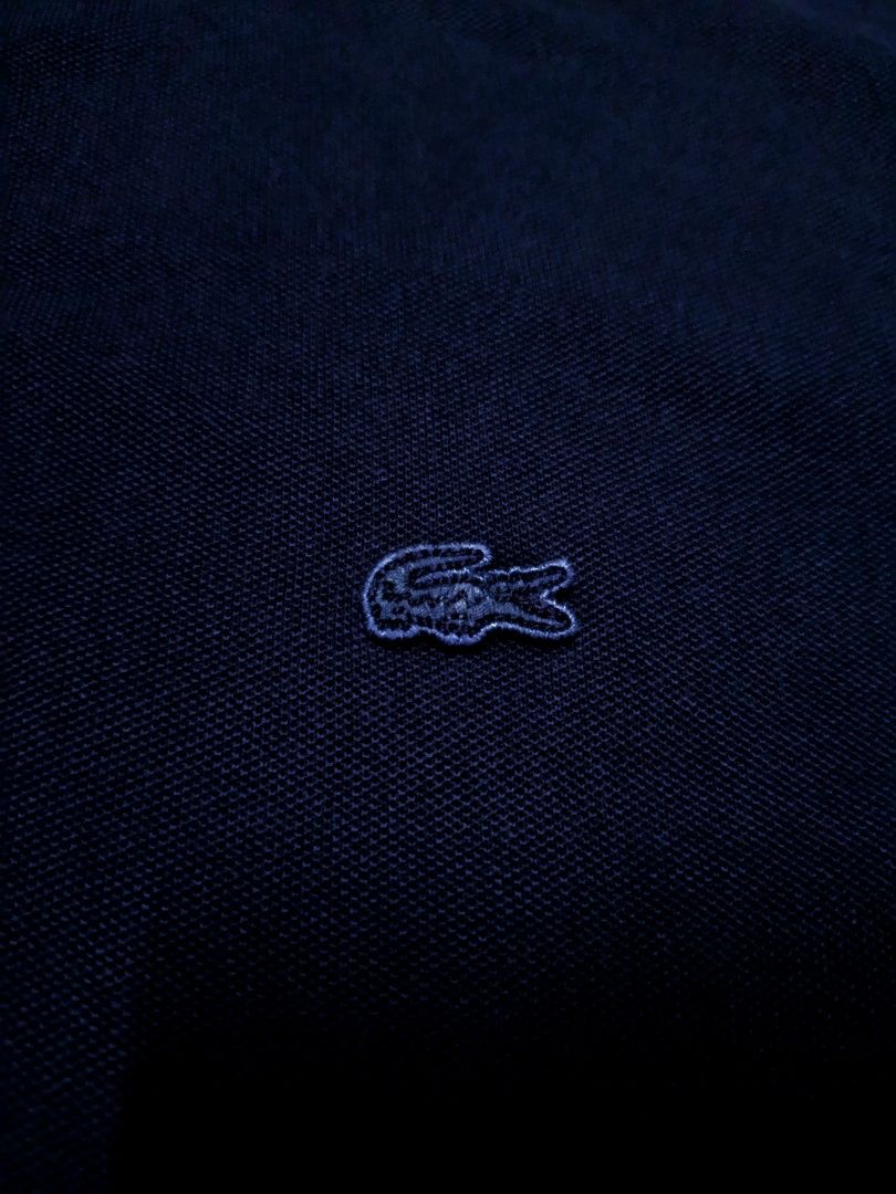 Lacoste Black Polo Shirt PH7937 (Category: Luxury Apparel) located in Quezon City. Submitted by Ms.Givenchy1111 (Listing ID 1470184068, Image 3). Description: Authentic black Lacoste polo shirt in classic cotton piqué. Features short sleeves, a 3-button placket, and the iconic green crocodile logo. Tag style PH7937. Perfect casual wear! dimes - 19x27 cr - 9 no issue - no holes or stain pick up or shipping via jnt frisco qc location.