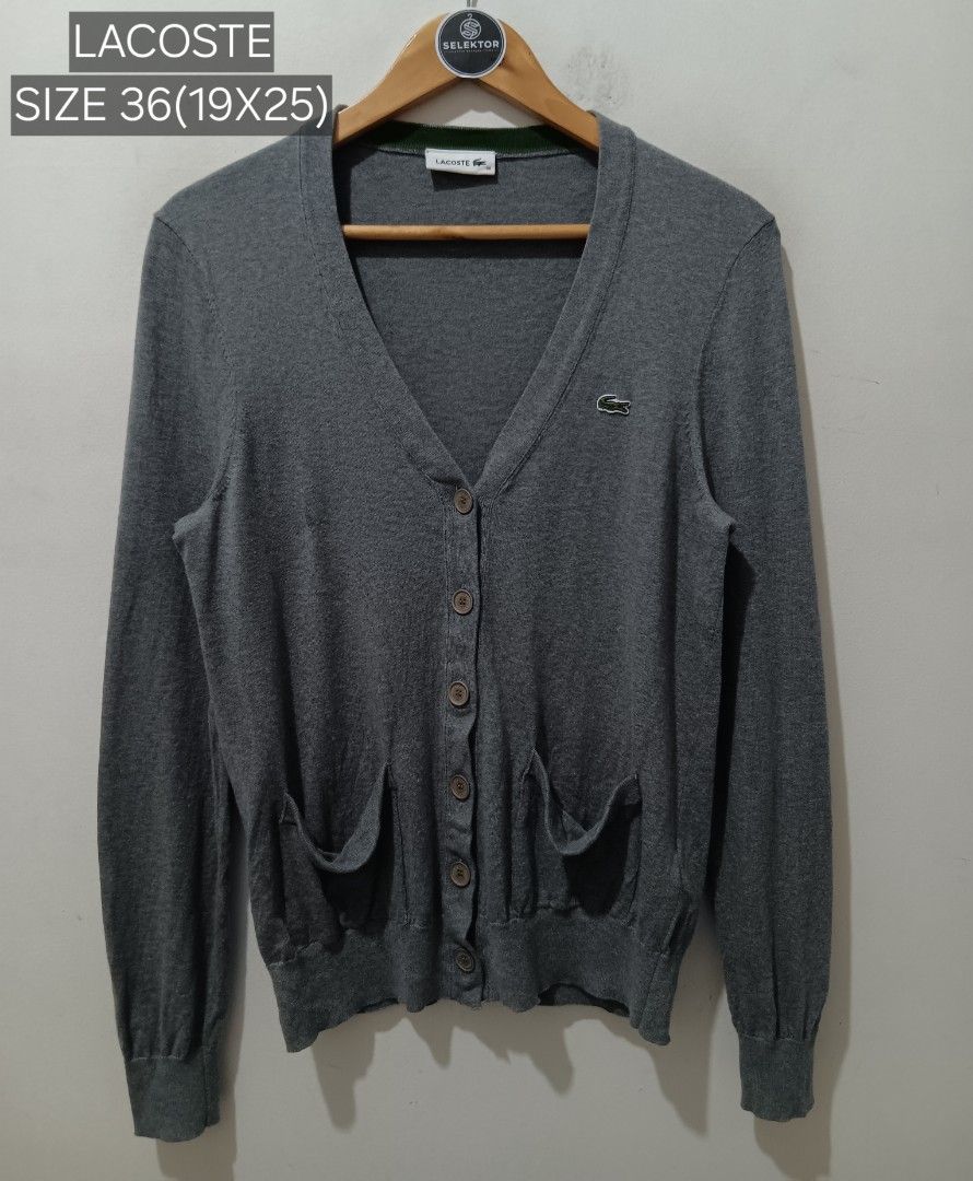 LACOSTE CARDIGAN (Category: Coats, Jackets and Outerwear) located in Dauis. Submitted by udenglegaspi (Listing ID 1470189525, Image 1). Description: .