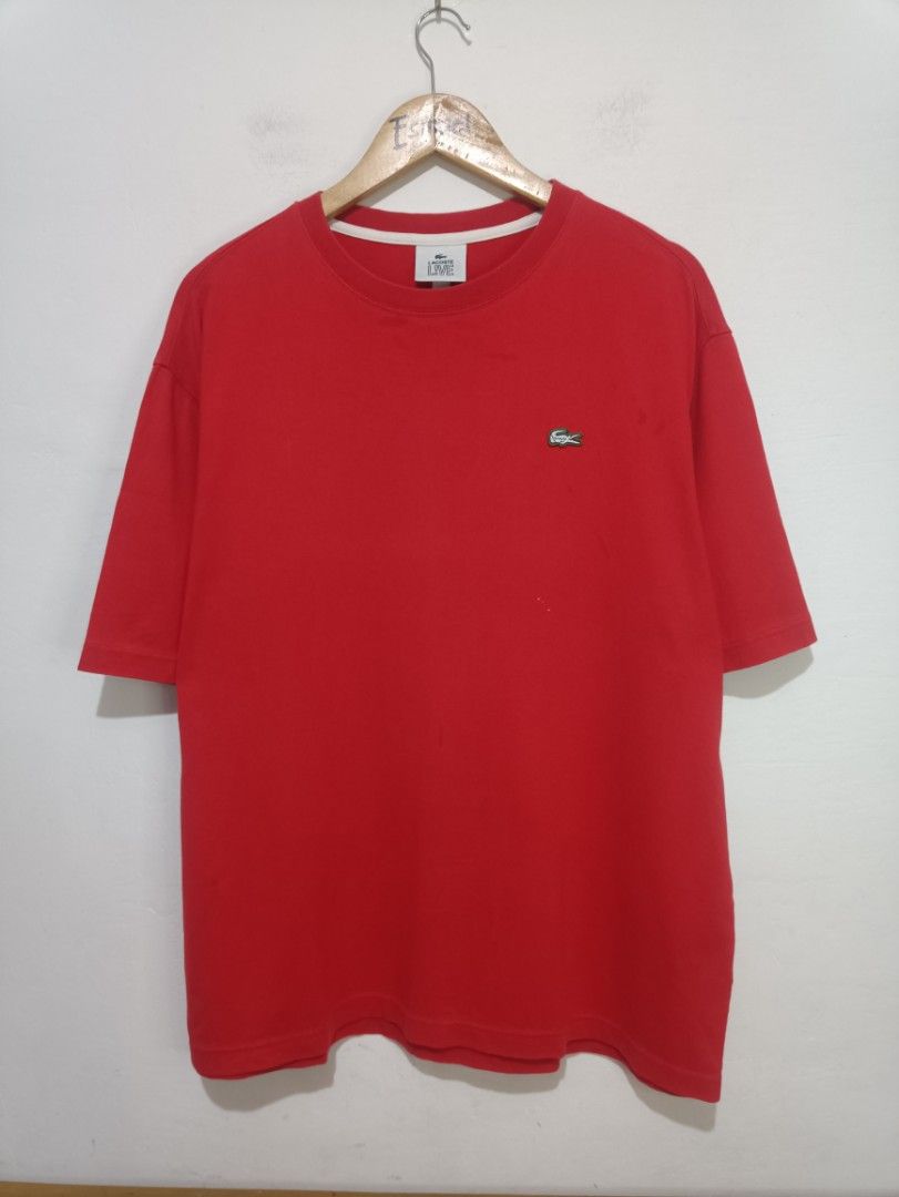 LACOSTE LIVE OVER SIZE TEE (Category: Tshirts & Polo Shirts ) located in Calbayog City. Submitted by tetoysthrift89 (Listing ID 1470299666, Image 1). Description: LACOSTE LIVE OVER SIZE TEE EXCELLENT DIMES 23X28 XL FITTING CR 9.8/10 ISSUE MINIMAL LANG SEE LAST PIC.