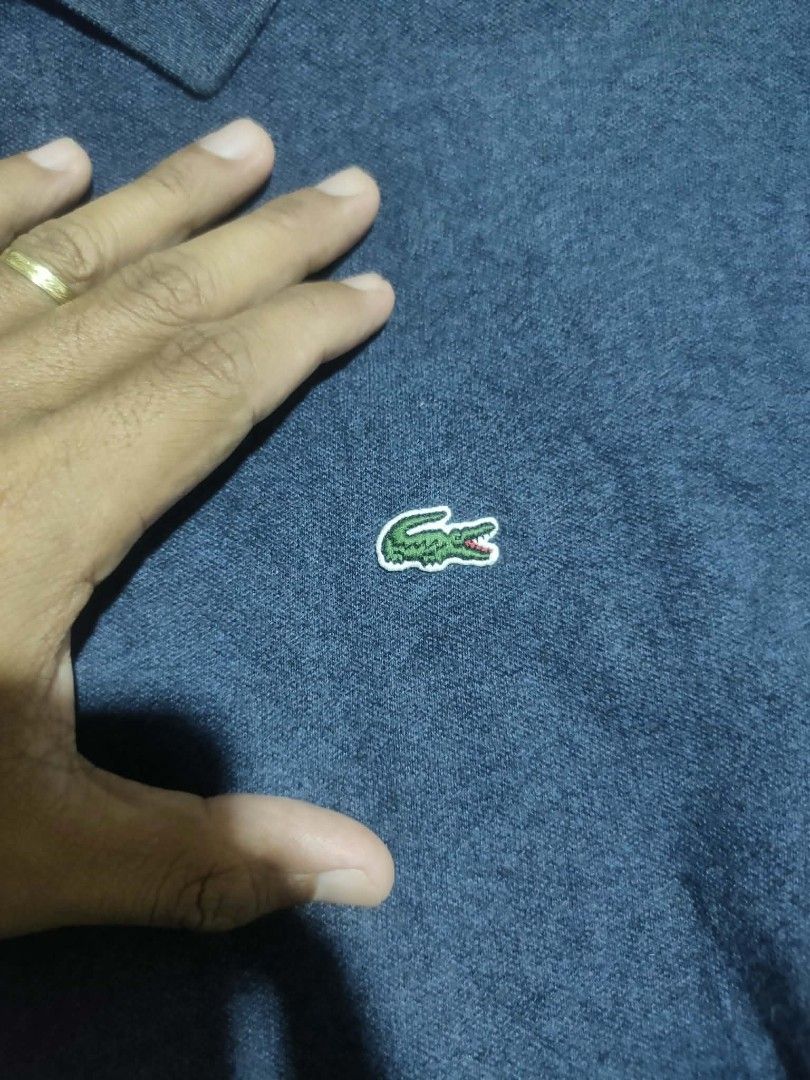 Lacoste polo shirt (Category: Tshirts & Polo Shirts ) located in Vinzons. Submitted by khasanche43622 (Listing ID 1470283774, Image 3). Description: Excellent condition Almost new No issue L-26.5 W-20.