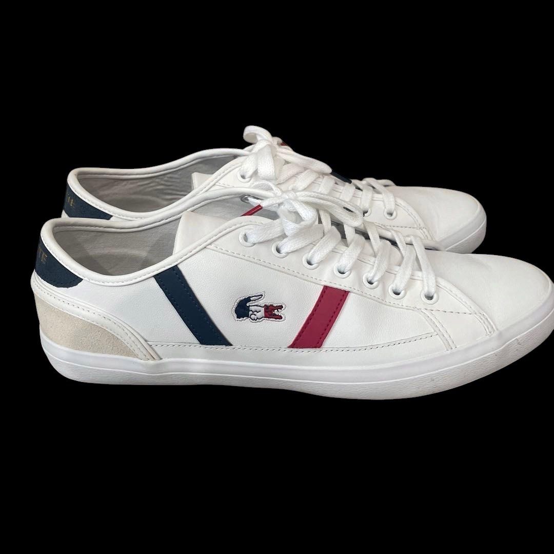 Lacoste Sneakers (Category: Sneakers) located in Digos. Submitted by zhanderapp47607 (Listing ID 1470168592, Image 1). Description: Lacoste Sneakers Size 39 Cm 24 Authentic ✅ Excellent condition No drags .