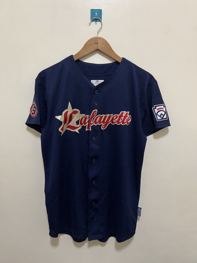 Lafayette Blue MLB Jersey (Category: Formal Shirts) located in Manila. Submitted by thriftpoint99 (Listing ID 1470245193, Image 1). Description: 21x28 No issue Excellent condition.