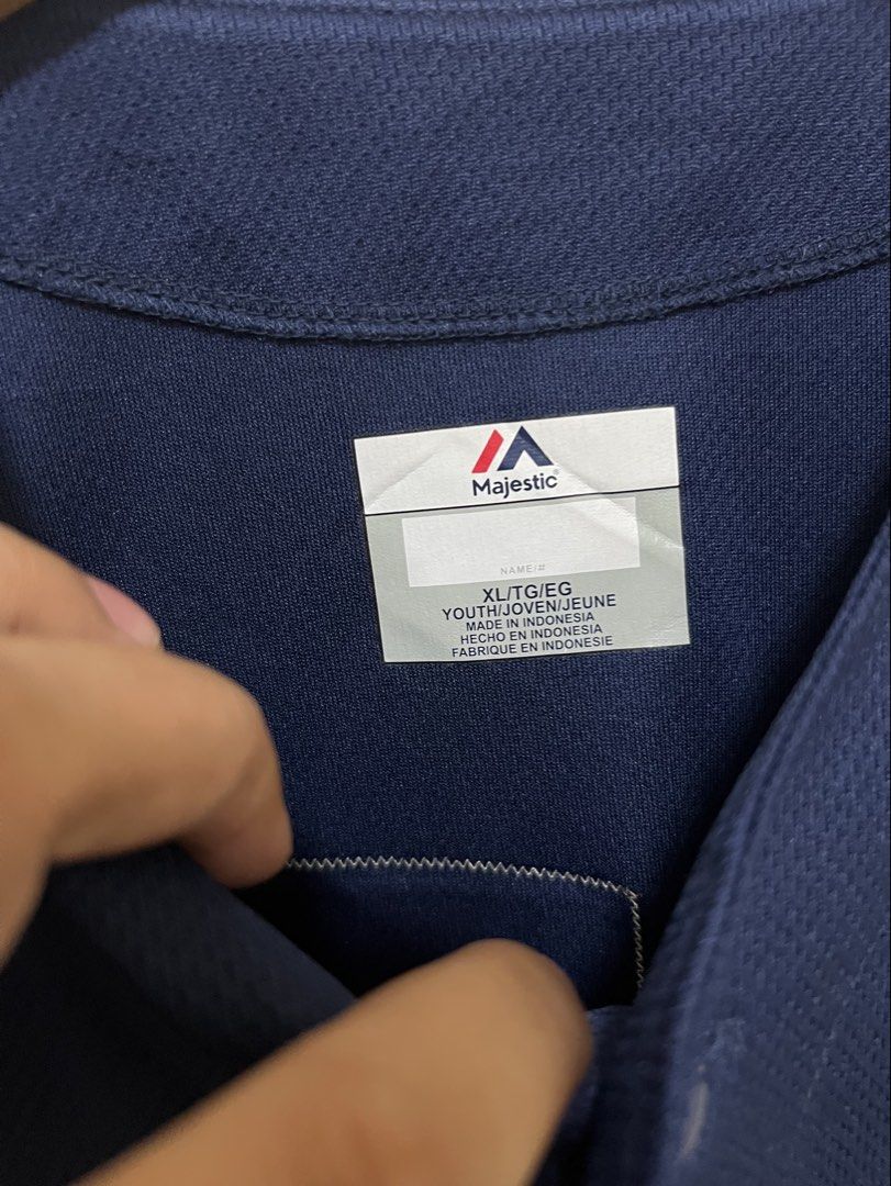 Lafayette Blue MLB Jersey (Category: Formal Shirts) located in Manila. Submitted by thriftpoint99 (Listing ID 1470245193, Image 3). Description: 21x28 No issue Excellent condition.